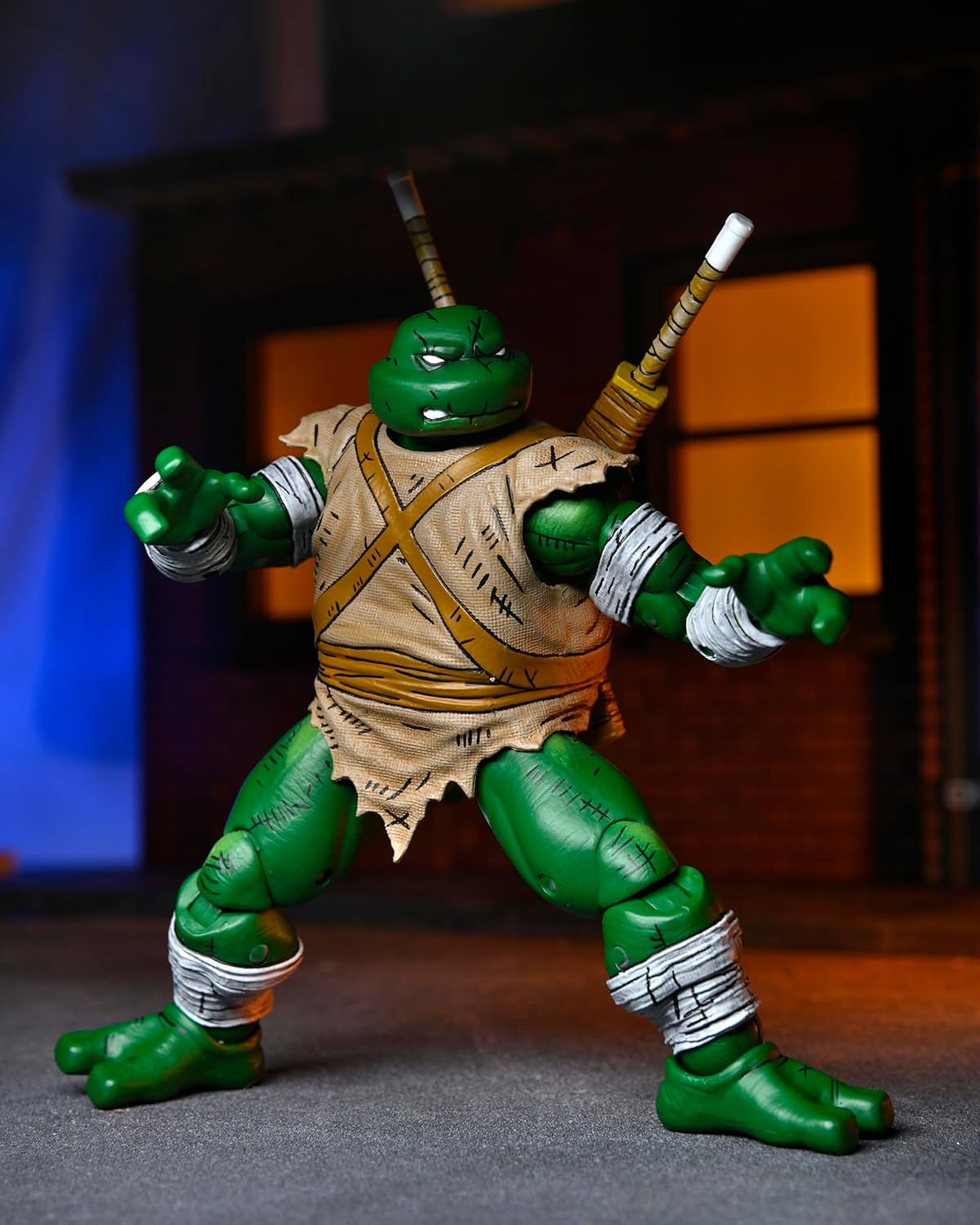 NECA - Teenage Mutant Ninja Turtles (Mirage Comics) - Michelangelo (The Wanderer) (Figura de 7")