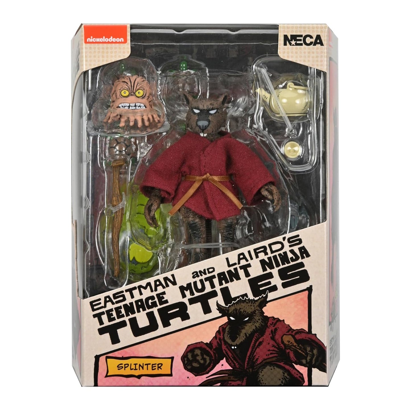 NECA - TMNT (Mirage Comics) - Splinter (Figura de 7")