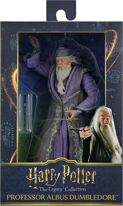 NECA - Harry Potter - Figura a escala de 7 pulgadas - Dumbledore