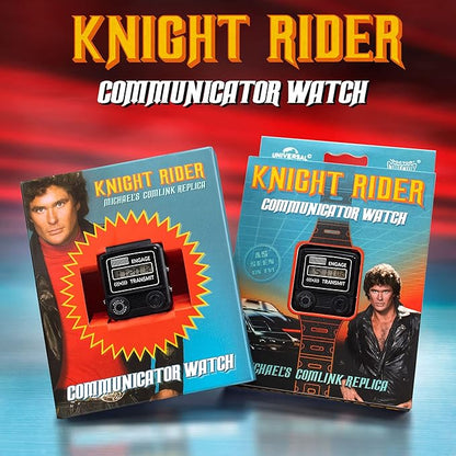 DOCTOR COLLECTOR - Knight Rider Commlink Replica (communicator Watch)