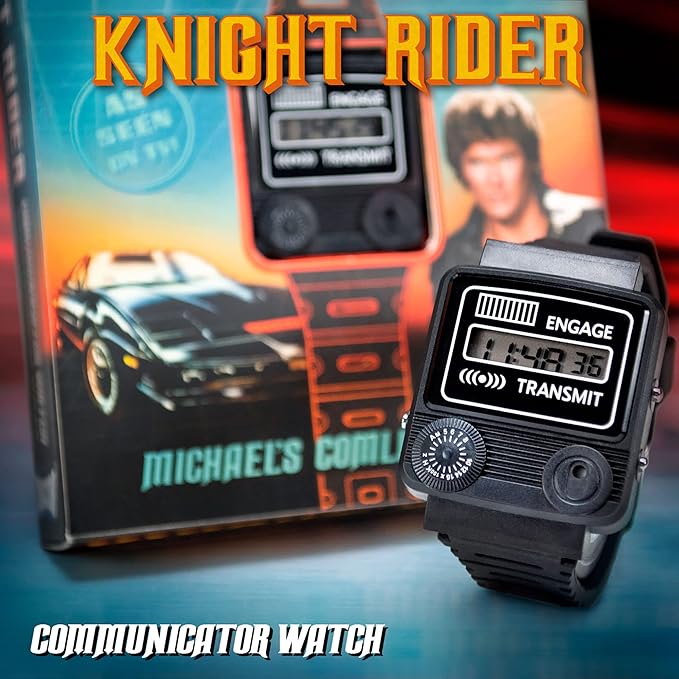 DOCTOR COLLECTOR - Knight Rider Commlink Replica (communicator Watch)