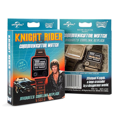 DOCTOR COLLECTOR - Knight Rider Commlink Replica (communicator Watch)