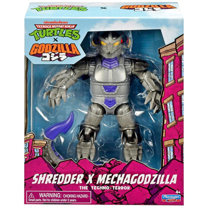 TMNT X Godzilla - Figura de 5 pulgadas - Shredder x Mechagodzilla