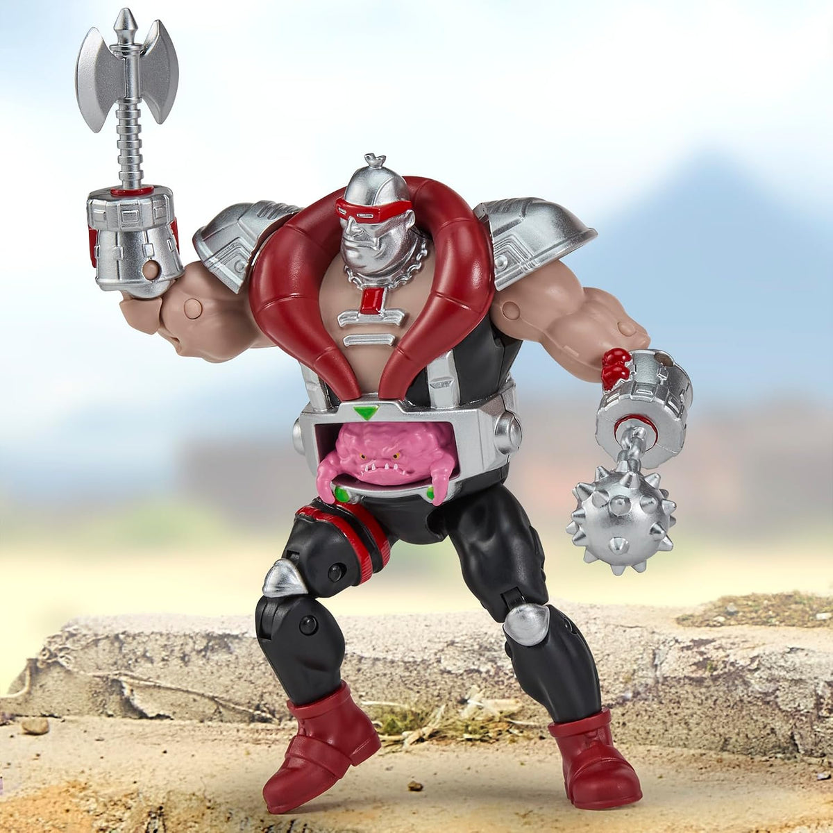 TMNT X GI JOE - Figura de 5 pulgadas - Krang x Destro