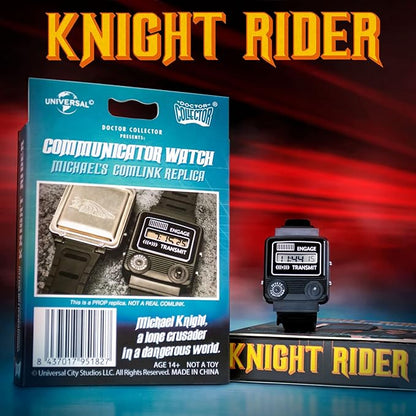 DOCTOR COLLECTOR - Knight Rider Commlink Replica (communicator Watch)