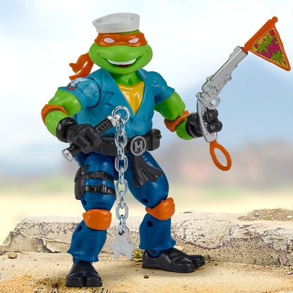 TMNT X GI JOE - Figura de 5 pulgadas - Mikey x Shipwreck