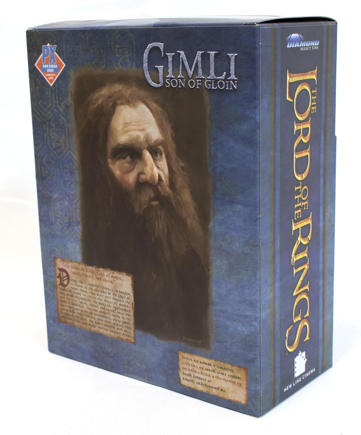 Lord of the Rings - 7" Scale Action Figure - SDCC 2024 Exclusive Gimli Son of Gloin