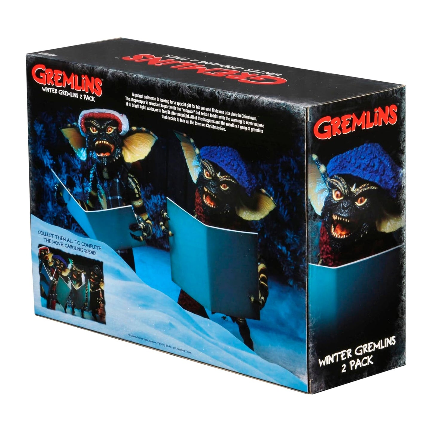 NECA - Gremlins - Christmas Carol Winter Scene (2 pack wide release) (Figura de 7")