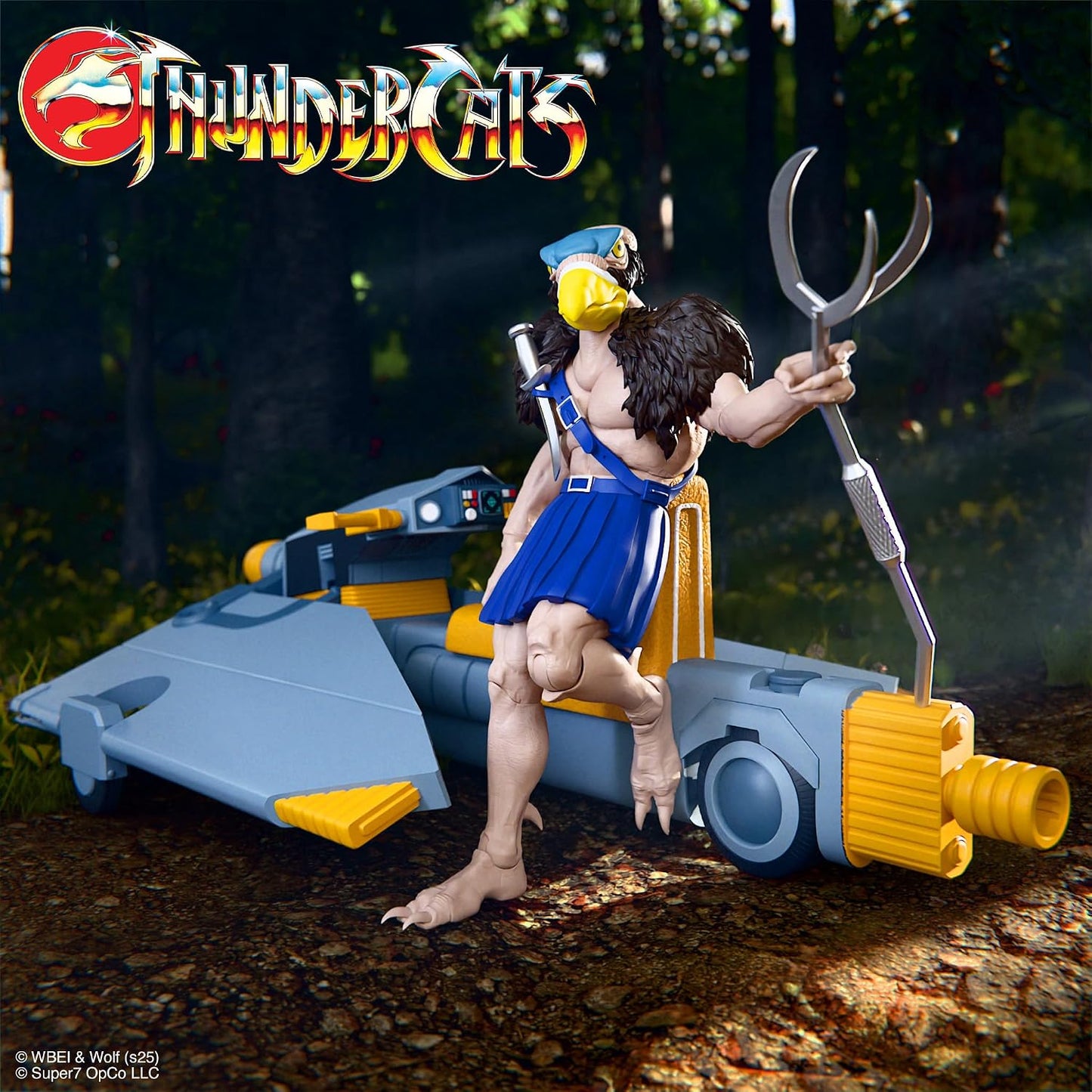 Thundercats - Figura a escala de 7 pulgadas S7 Ultimates Serie 13 - Vultureman (Toy recolor) Buitro