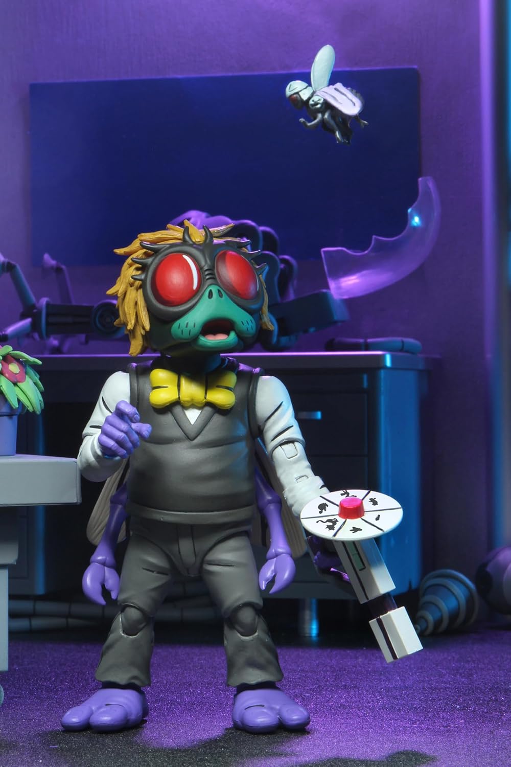 NECA - TMNT (Cartoon) - Splinter y Baxter 2 pack (Figura de 7")