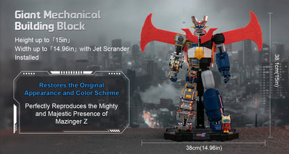 PANTASY - Mazinger - Mechanical Mecha  (Bloques para armar y play set de 15")