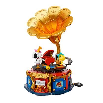 PANTASY - Snoopy (Peanuts) - Phonograph (Bloques para armar)