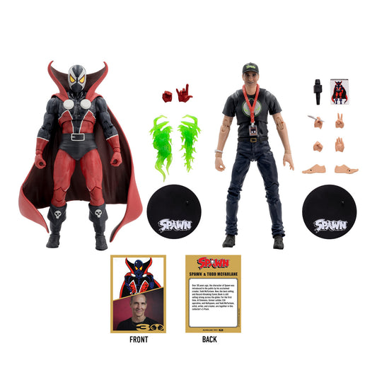 MC FARLANE - Mcfarlane Toys - Spawn & Todd McFarlane (30th anniversary) (Figura de 7")