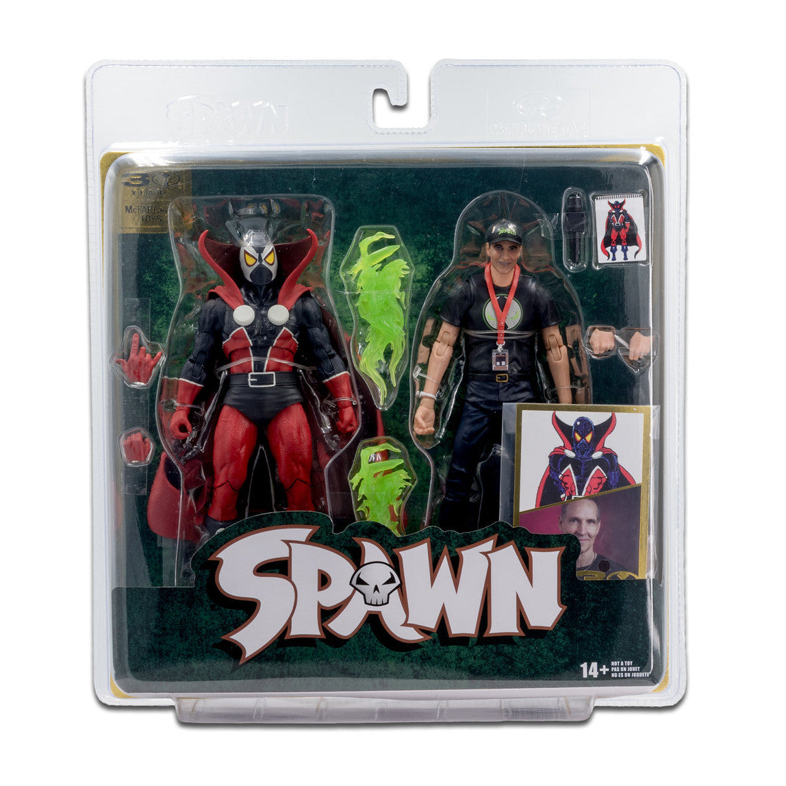MC FARLANE - Mcfarlane Toys - Spawn & Todd McFarlane (30th anniversary) (Figura de 7")