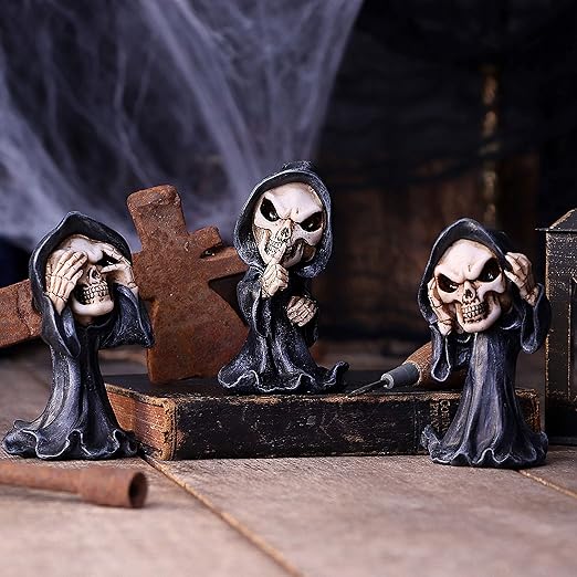 Nemesis Now - NN Core: Reapers - Adorno de 11cm - Three Wise Reapers