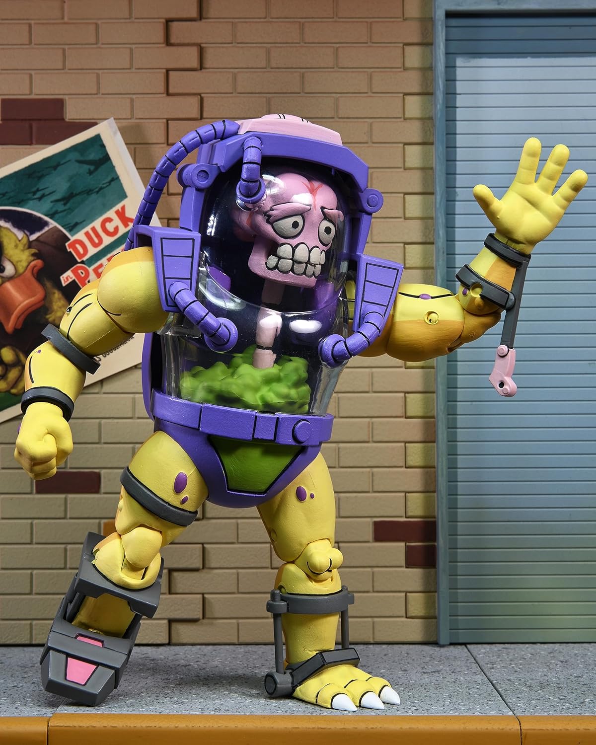 NECA - TMNT (Cartoon) - Ace Duck y Mutagen man 2 pack (Figura de 7")