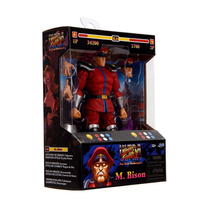 JADA TOYS - Street Fighter II Ultra: Bison (Figura de 6")