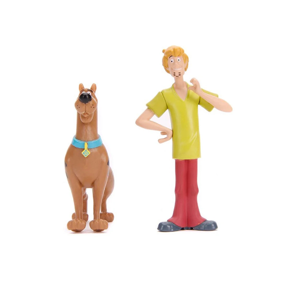 JADA TOYS - Scooby-Doo!: Scooby & Shaggy with Mystery Machine - Die-cast Hollywood Rides (Vehículo a escala 1:24)