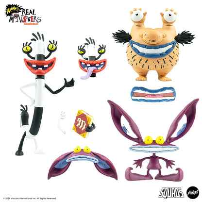 Aaahh!! Real Monsters - Set de 3 figuras - 8 pulgadas