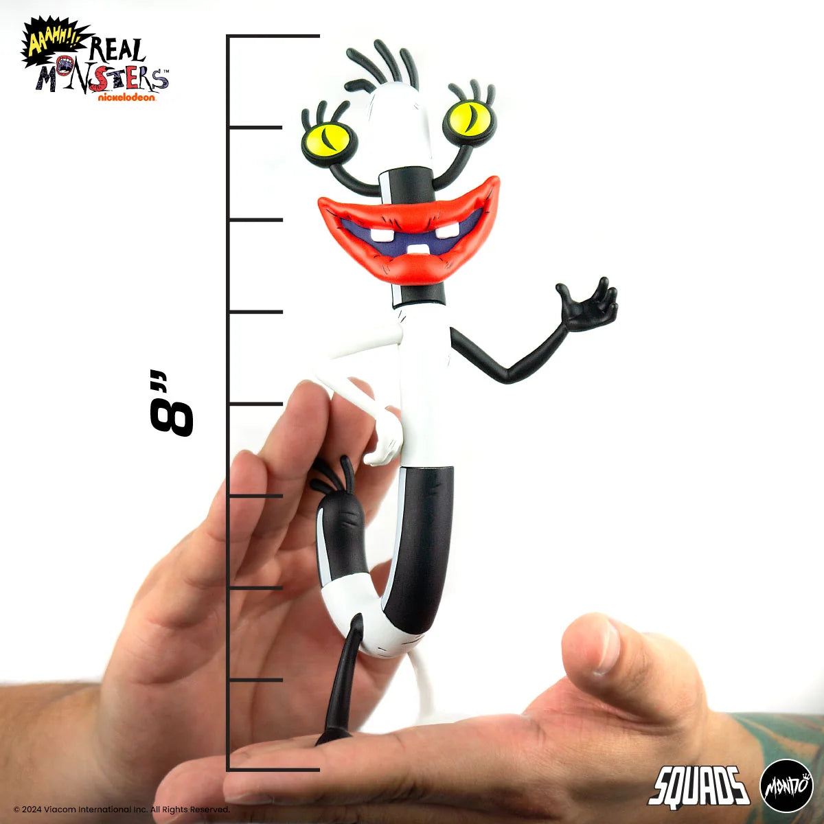 Aaahh!! Real Monsters - Set de 3 figuras - 8 pulgadas