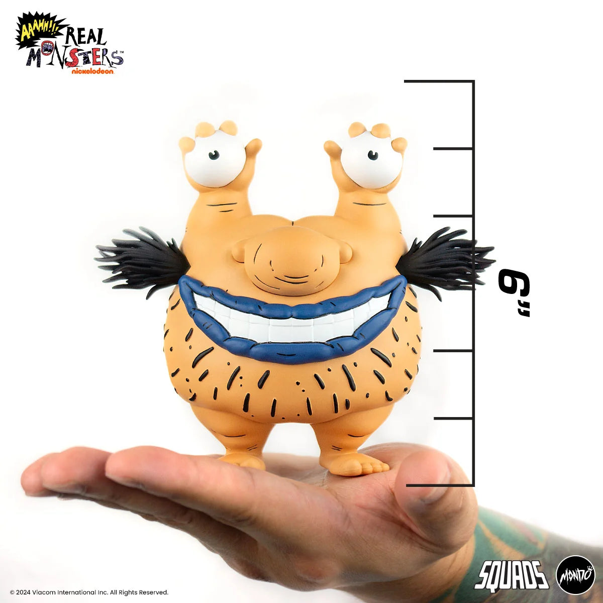 Aaahh!! Real Monsters - Set de 3 figuras - 8 pulgadas