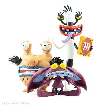 Aaahh!! Real Monsters - Set de 3 figuras - 8 pulgadas