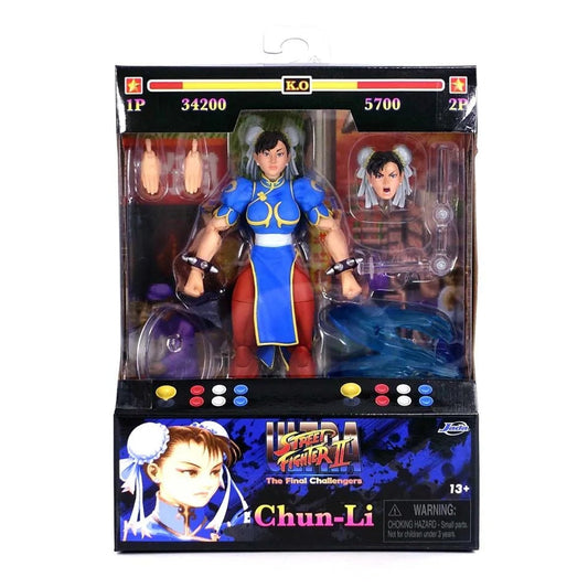 JADA TOYS - Street Fighter II Ultra - Chun-Li (Figura de 6")