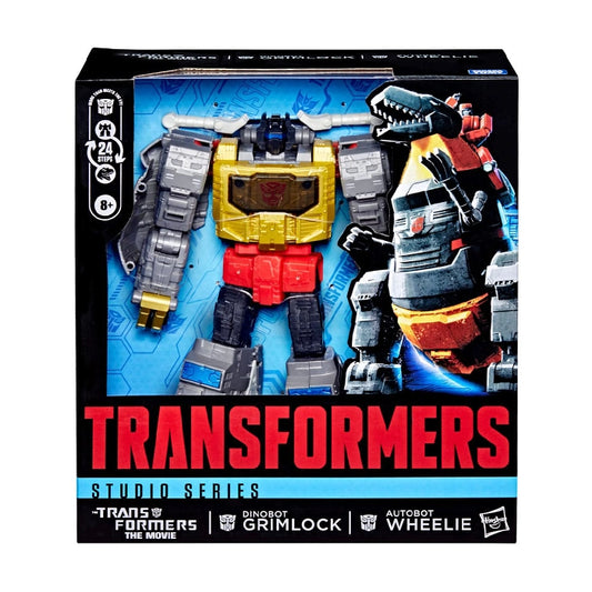 HASBRO - Transformers Studio Series - Dinobot Grimlock + Wheelie