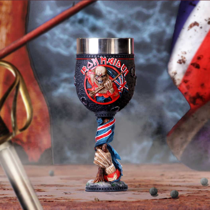 Iron Maiden: The Trooper - Caliz de 19.5cm - The Trooper Goblet - Nemesis Now