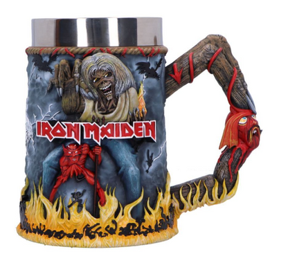 Iron Maiden - Jarro de resina 16cm - The Number of the Beast Tankard - Nemesis Now