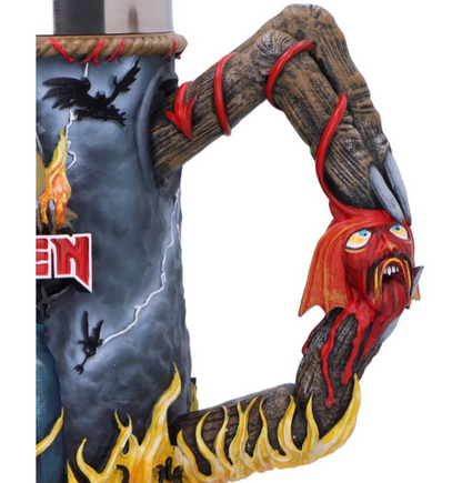 Iron Maiden - Jarro de resina 16cm - The Number of the Beast Tankard - Nemesis Now
