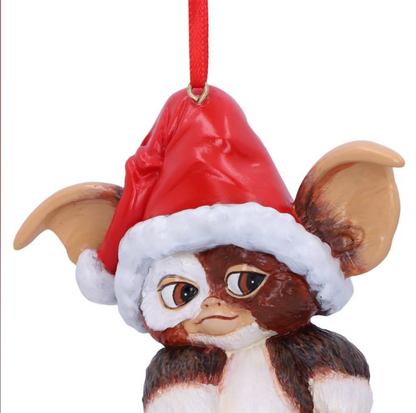 Nemesis Now - Gremlins - Ornamento colgante de 10.3cm - Gizmo Santa