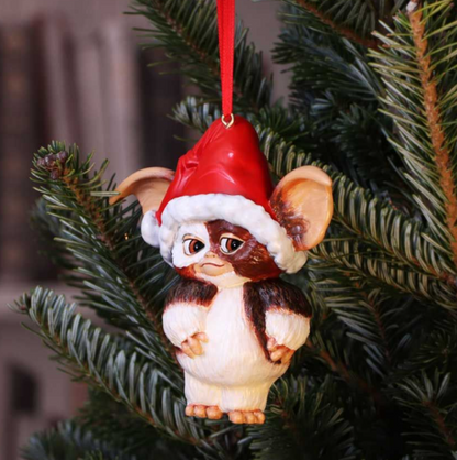 Nemesis Now - Gremlins - Ornamento colgante de 10.3cm - Gizmo Santa