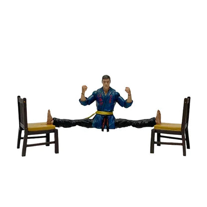 DIAMOND SELECT TOYS - Jean Claude Van Damme - Figura de acción de 7 pulgadas - Frank Dux Blue Gi