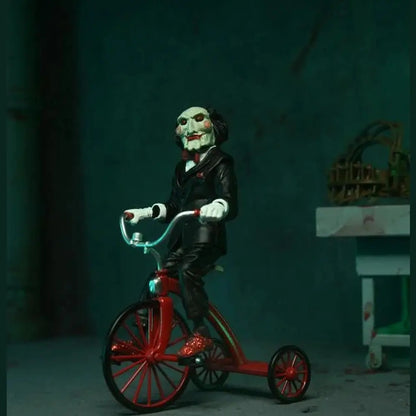 Saw - Figura a escala de 7 pulgadas Ultimate - Jigsaw Killer (Red Robe)