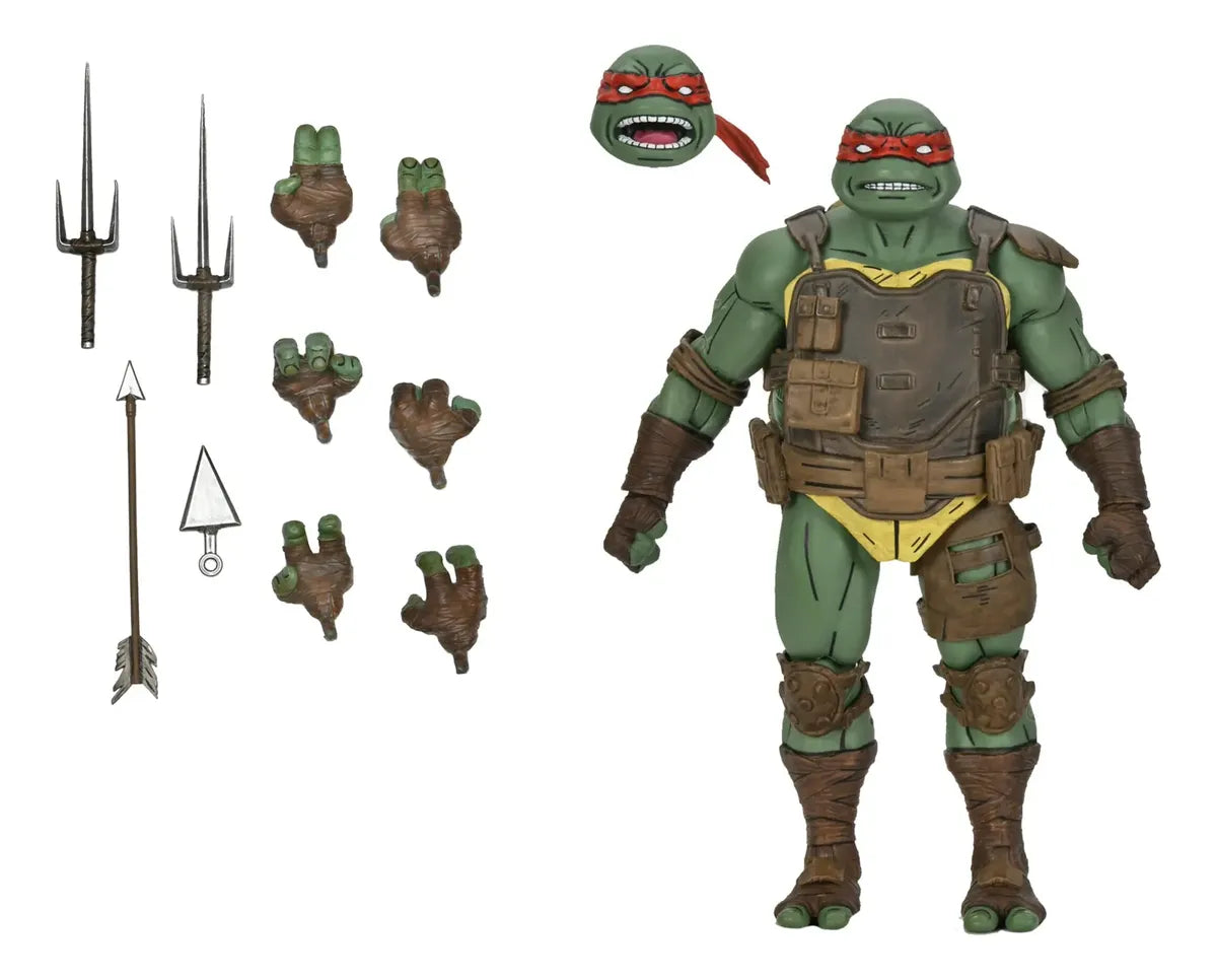 NECA - TMNT Teenage Mutant Ninja Turtles: The Last Ronin - Figura a escala de 7 pulgadas Ultimate - Raphael