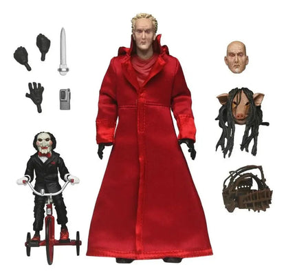Saw - Figura a escala de 7 pulgadas Ultimate - Jigsaw Killer (Red Robe)