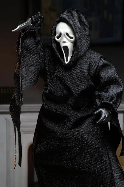 Ghost face - Figura a escala de 8 pulgadas con ropa - Ghost Face