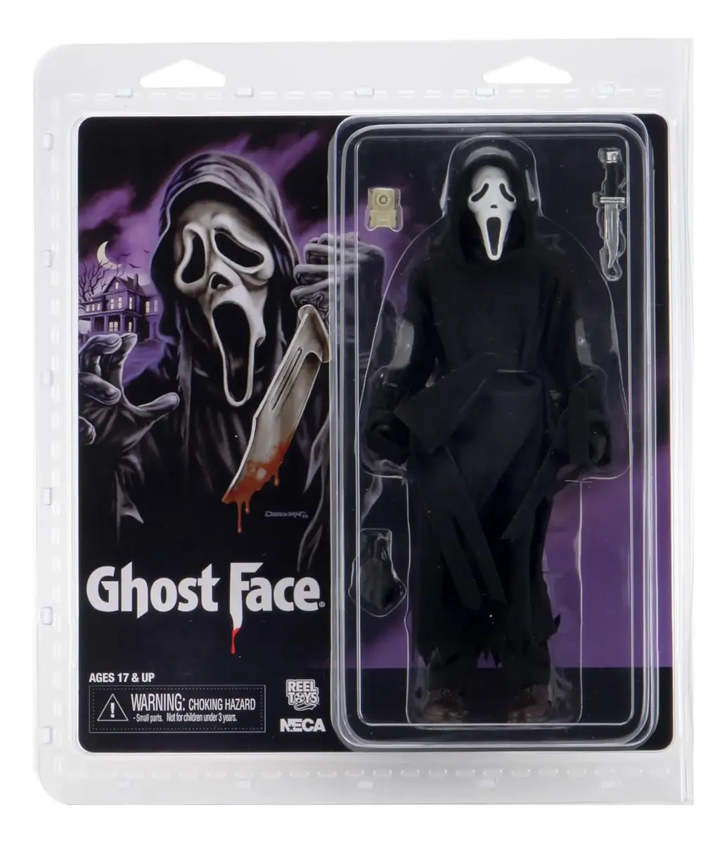 Ghost face - Figura a escala de 8 pulgadas con ropa - Ghost Face