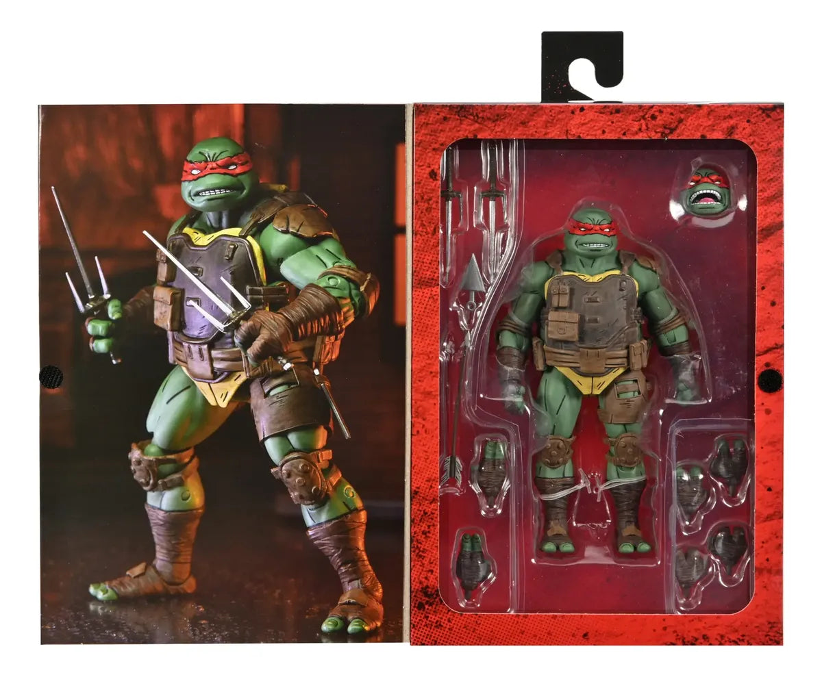 NECA - TMNT Teenage Mutant Ninja Turtles: The Last Ronin - Figura a escala de 7 pulgadas Ultimate - Raphael