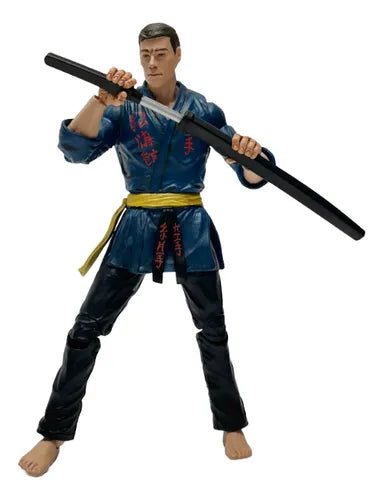 DIAMOND SELECT TOYS - Jean Claude Van Damme - Figura de acción de 7 pulgadas - Frank Dux Blue Gi