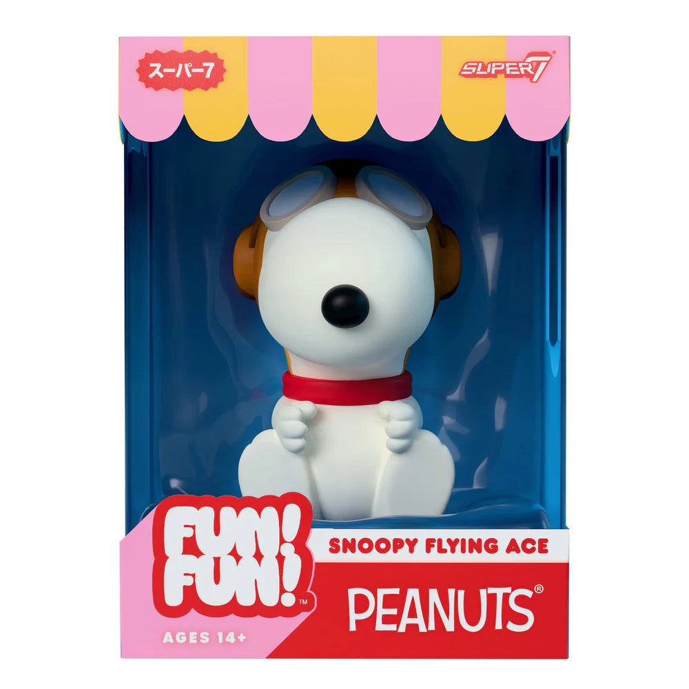 SUPER 7 - FUN FUN! - Peanuts (Snoopy Flying Ace) (Figura de vinil de 5")