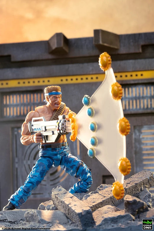 Contra (NES) - Figura escala 1:12 Signature Series - Bill Rizer