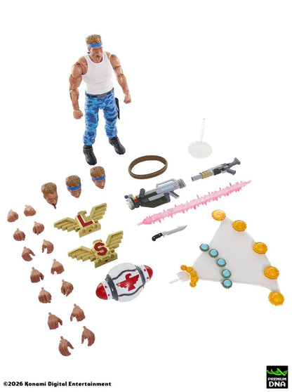 Contra (NES) - Figura escala 1:12 Signature Series - Bill Rizer