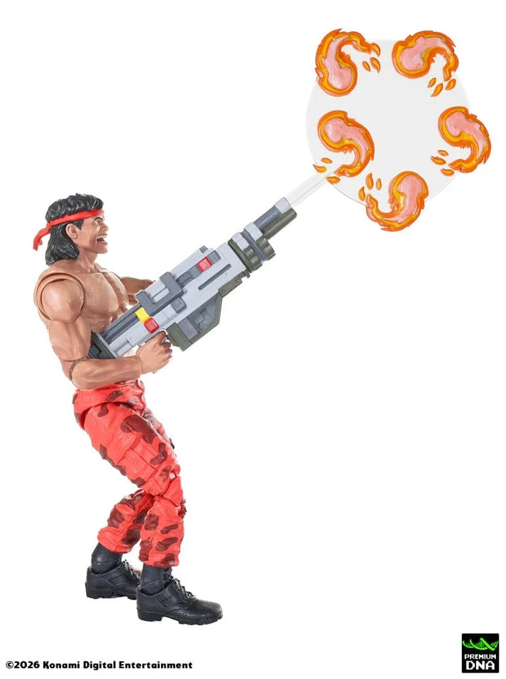 Contra (NES) - Figura escala 1:12 Signature Series - Lance Bean