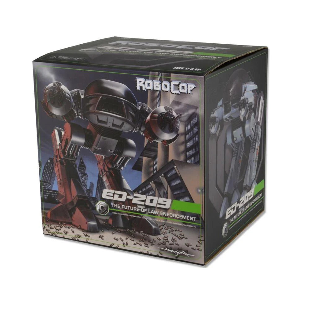 NECA - Robocop - ED-209 (Figura de acción Deluxe Boxed con sonido)