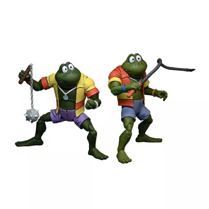 NECA - TMNT (Cartoon) - Napoleon y Atilla Frog 2 pack (Figuras de 7")