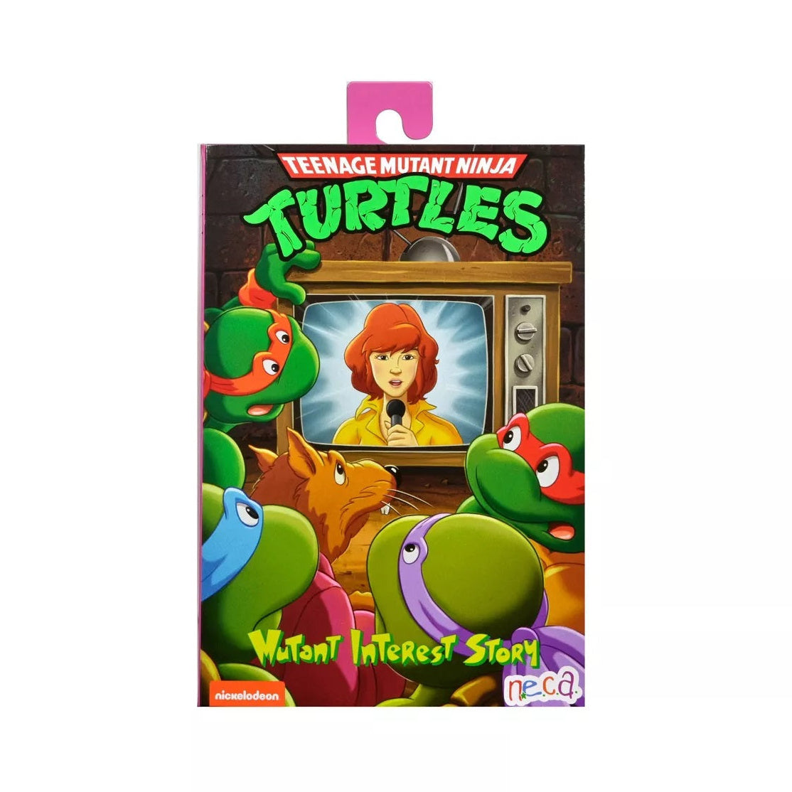 NECA - Teenage Mutant Ninja Turtles: Cartoon Ultimate! - April O’Neil (Figura de 7")