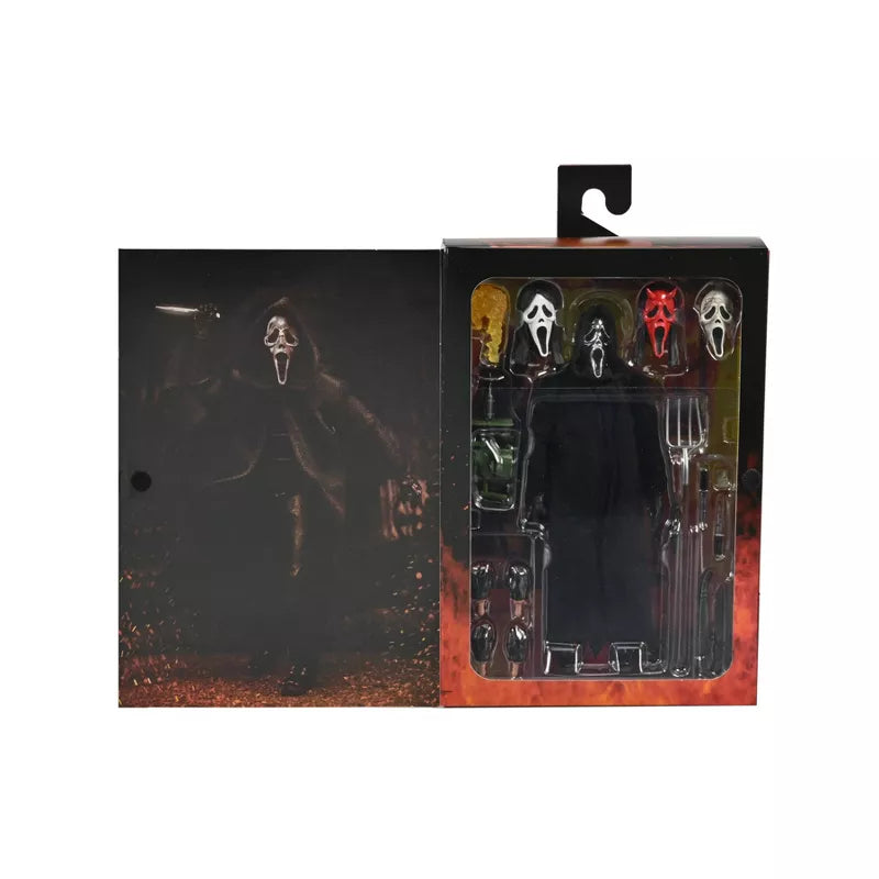 Ghost Face - Figura a escala de 7 pulgadas Ultimate - Ghost Face Inferno
