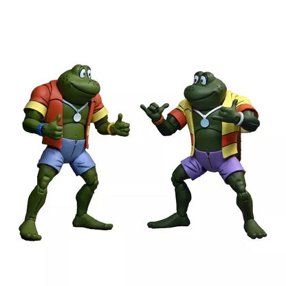 NECA - TMNT (Cartoon) - Napoleon y Atilla Frog 2 pack (Figuras de 7")